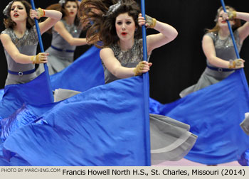 Francis Howell North H.S. St. Charles Missouri 2014 WGI World Championships Photo