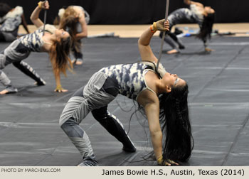 James Bowie H.S. Austin Texas 2014 WGI World Championships Photo