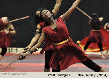 West Orange H.S. New Jersey 2014 WGI World Championships Photo