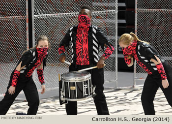 Carrollton H.S. Georgia 2014 WGI Mid-South Percussion Championships Photo