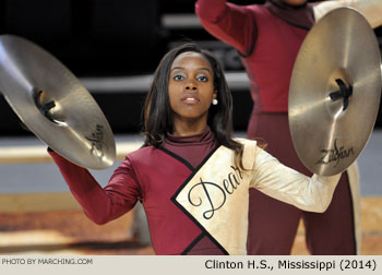 Clinton H.S. Mississippi 2014 WGI Mid-South Percussion Championships Photo