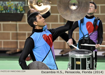 Escambia H.S. Pensacola Florida 2014 WGI Mid-South Percussion Championships Photo