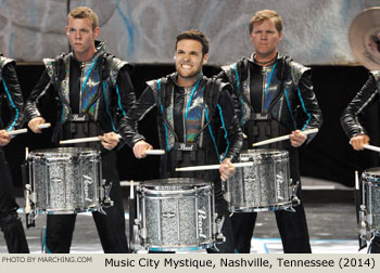 Music City Mystique Nashville Tennessee 2014 WGI Mid-South Percussion Championships Photo