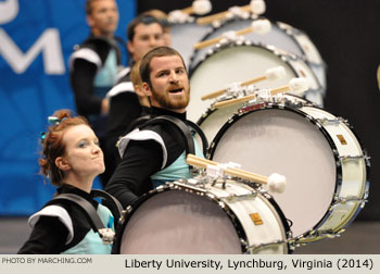 Liberty University Indoor Drumline Lynchburg Virginia 2014 WGI World Championships Photo