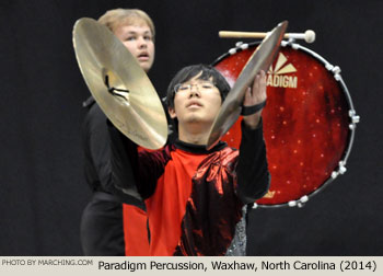 Paradigm Percussion Waxhaw North Carolina 2014 WGI World Championships Photo