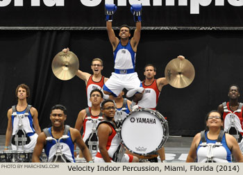 Velocity Indoor Percussion FIU Miami Florida 2014 WGI World Championships Photo