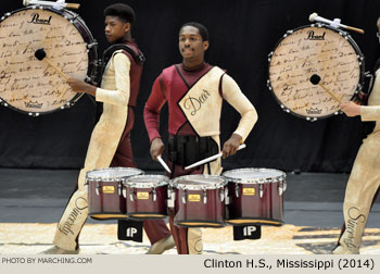 Clinton H.S. Mississippi 2014 WGI World Championships Photo