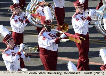 Florida State University Marching Band, Tallahassee, Florida 2015 Rose Parade