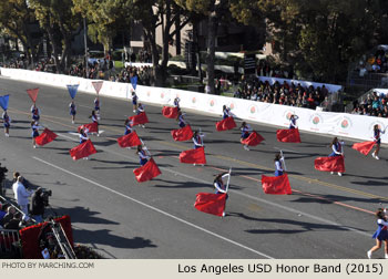 Los Angeles Unified School District Honor Marching Band 2015 Rose Parade