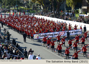 The Salvation Army Band 2015 Rose Parade