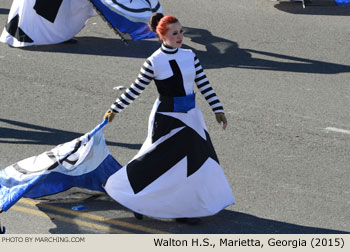 Walton High School Marching Raider Band, Marietta, Georgia 2015 Rose Parade