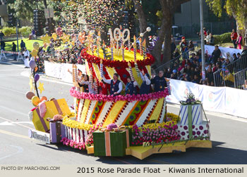 Kiwanis International 2015 Rose Parade Float Picture