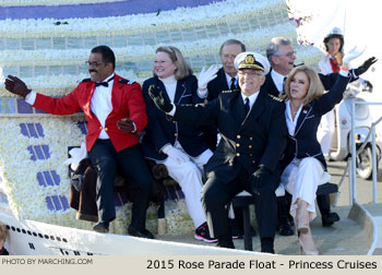 Princess Cruises 2015 Rose Parade Float Picture