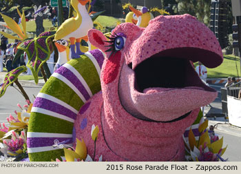 Zappos.com 2015 Rose Parade Float Picture