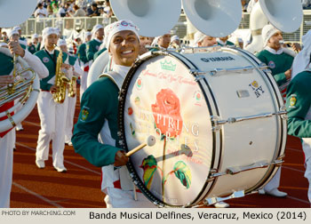 Escuela Secundaria General 5 Manuel R. Gutierrez Banda Musical Delfines, Veracruz, Mexico 2014