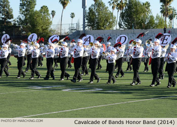 Cavalcade of Bands Honor Band, Pennsylvania 2014