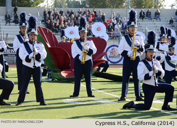 Cypress High School Centurion Imperial Brigade, Cypress, California 2014