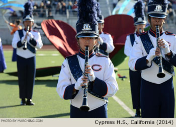 Cypress High School Centurion Imperial Brigade, Cypress, California 2014