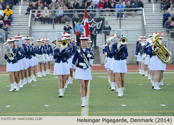 Helsingor Pigegarde - Elsinore Girls Marching Band, Denmark 2014