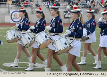 Helsingor Pigegarde - Elsinore Girls Marching Band, Denmark 2014