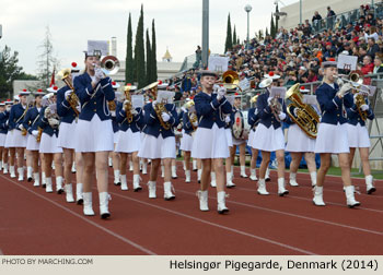 Helsingor Pigegarde - Elsinore Girls Marching Band, Denmark 2014