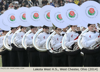 Lakota West High School Marching Firebirds, West Chester, Ohio 2014