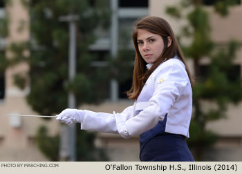 OFallon Township High School Marching Panthers, OFallon, Illinois 2014