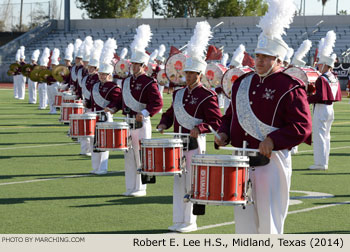 Robert E. Lee High School Mighty Rebel Band, Midland, Texas 2014