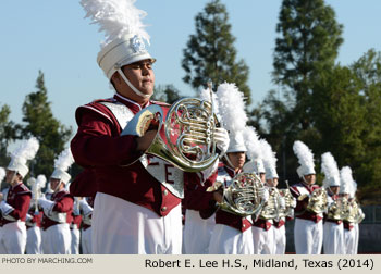 Robert E. Lee High School Mighty Rebel Band, Midland, Texas 2014