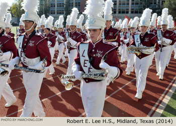 Robert E. Lee High School Mighty Rebel Band, Midland, Texas 2014