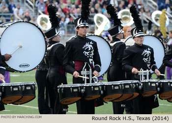 Round Rock High School Dragon Band, Round Rock, Texas 2014