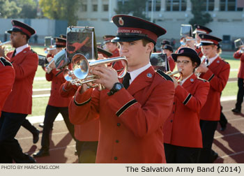 Salvation Army Tournament of Roses Honor Band 2014