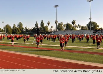 Salvation Army Tournament of Roses Honor Band 2014