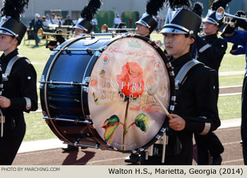 Walton High School Marching Raider Band, Marietta, Georgia 2014