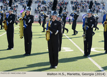 Walton High School Marching Raider Band, Marietta, Georgia 2014