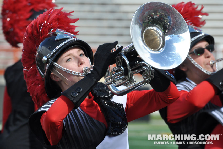 Bishop Grandin Marching Ghosts, Calgary, Alberta - Calgary Stampede Showbands Live Prelims Photo 2016