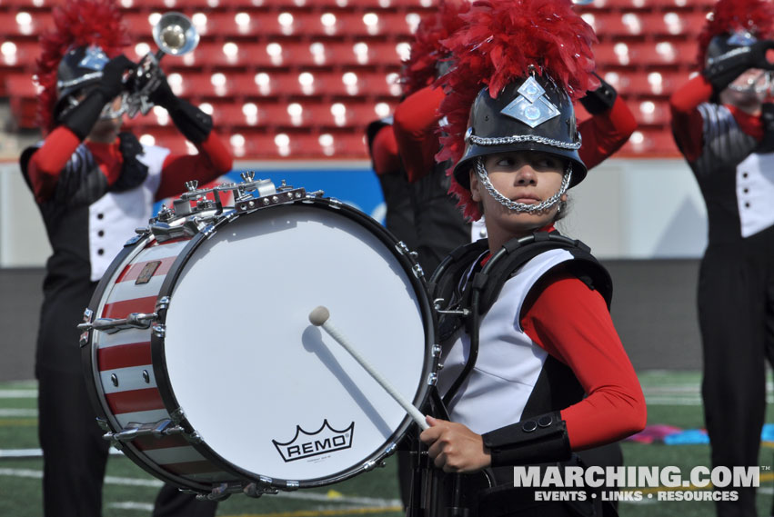 Bishop Grandin Marching Ghosts, Calgary, Alberta - Calgary Stampede Showbands Live Prelims Photo 2016