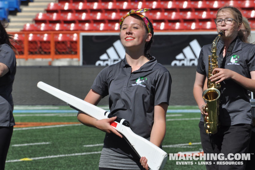 Capital City Regiment, Edmonton, Alberta - Calgary Stampede Showbands Live Prelims Photo 2016