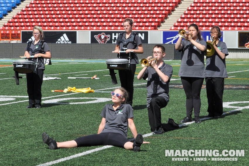 Capital City Regiment, Edmonton, Alberta - Calgary Stampede Showbands Live Prelims Photo 2016