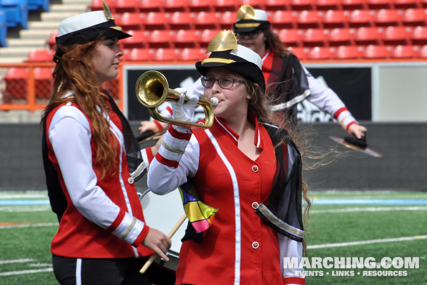 Cranbrook Drum & Bugle Corps, Cranbrook, British Columbia - Calgary Stampede Showbands Live Prelims Photo 2016