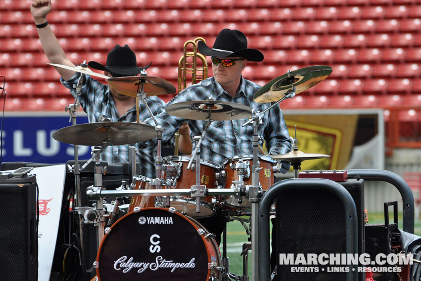 Band of Outriders, Calgary, Alberta - Calgary Stampede Showbands Live Prelims Photo 2016