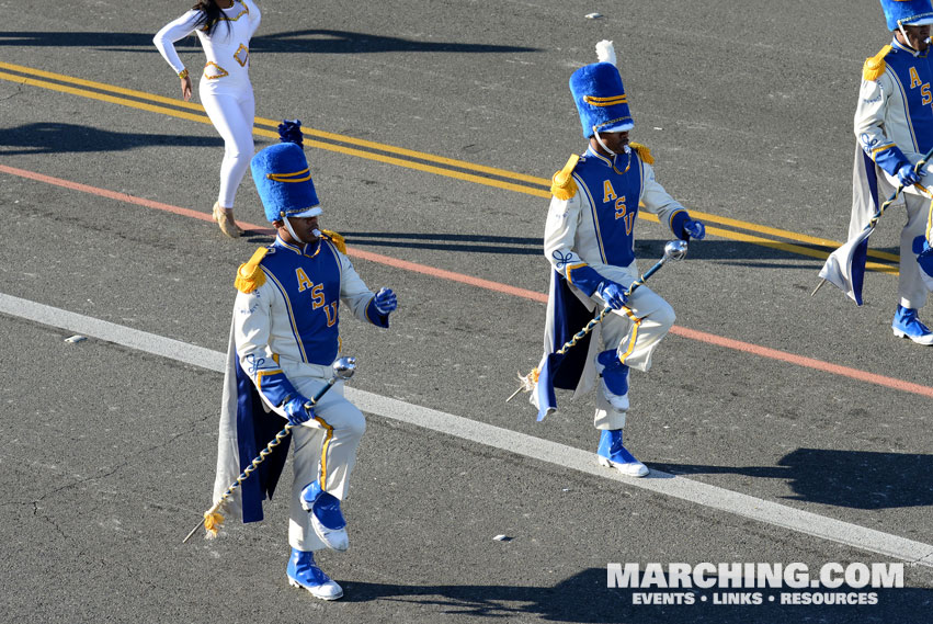 Albany State University Marching Rams, Albany, Georgia - 2016 Rose Parade Photo