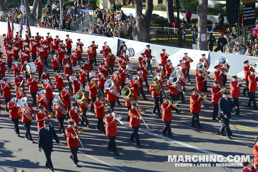 The Salvation Army Tournament of Roses Band - 2016 Rose Parade Photo