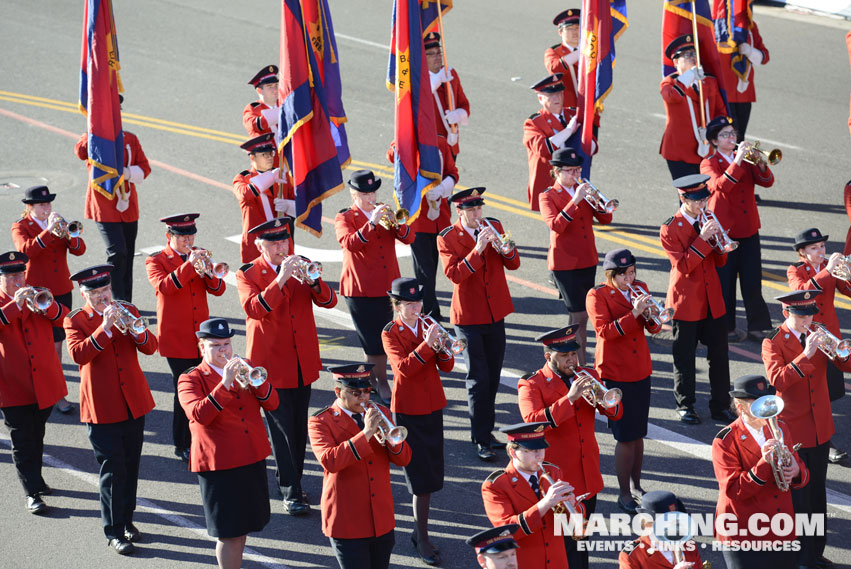 The Salvation Army Tournament of Roses Band - 2016 Rose Parade Photo