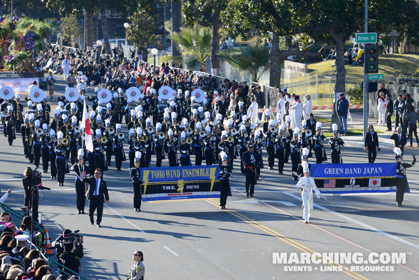 Toho H.S. Green Band, Japan - 2016 Rose Parade Photo