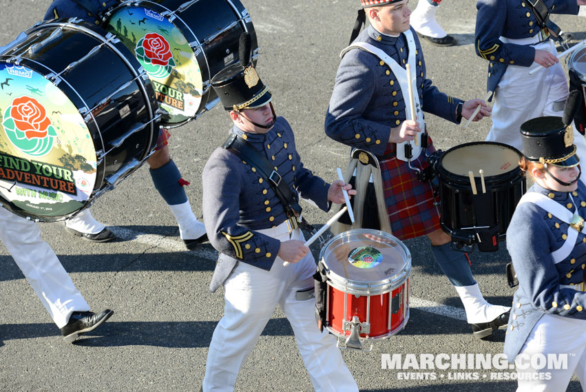 Virginia Military Institute Regimental Band, Lexington, Virginia - 2016 Rose Parade Photo