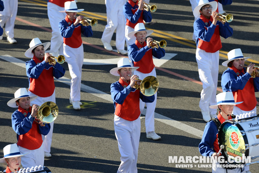 Wyoming All-State Marching Band - 2016 Rose Parade Photo