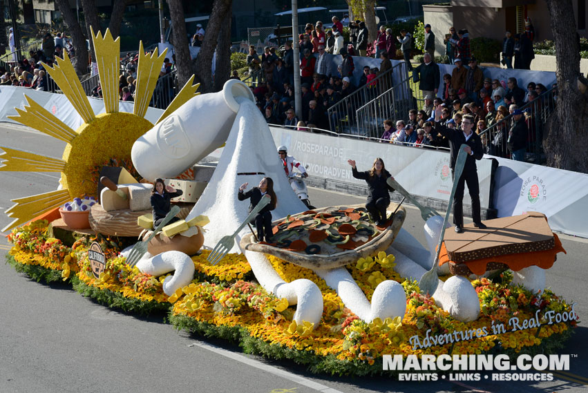 California Milk Advisory Board - 2016 Rose Parade Float Picture