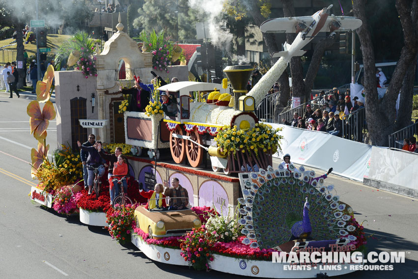 City of Glendale, California - 2016 Rose Parade Float Picture