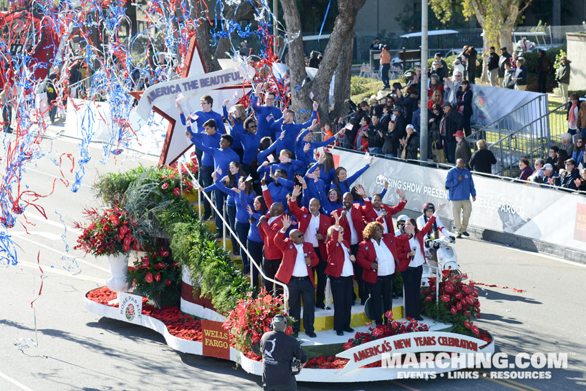 Closing Show presented by Wells Fargo - 2016 Rose Parade Float Picture